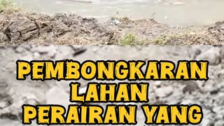 Pembongkaran lahan untuk perairan