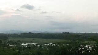 view on top of the mountain