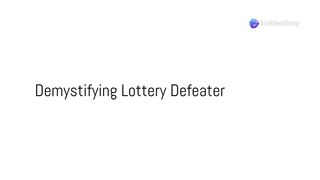 Lottery Defeater™ | The Official & Updated Website 2025