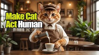 How to Create Adorable Cat Videos ???????? | Make Your Cat Act Like a Human!