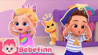 ???? Peek-a-Boo! I See Boo! ???? ㅣBebefinn Playtime | Musical Stories