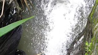 ঝিরির পানিতে আমি
