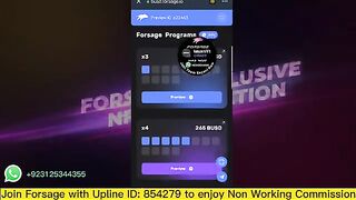 Forsage non working income