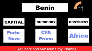 Country Capital Currency Continent | Knowledge 15 Seconds