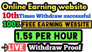 Make account and earn 100% free money | 100% payment proof