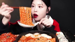 ASMR | Ramyoun Tahu Pedas