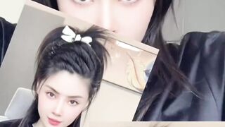 Girls cute hairstyle