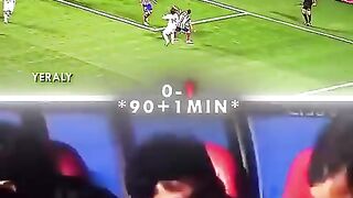 Costa reaction to Ramos goal