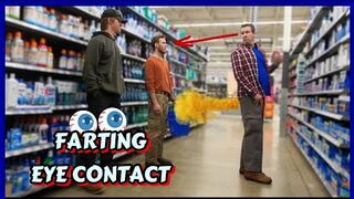Farting with Eye Contact Again! ???? Funny Fart Prank! ????