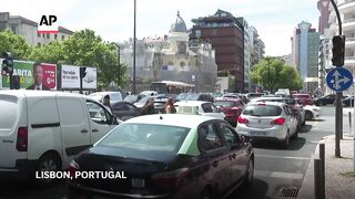 Residents and tourist react to power outage across Spain and Portugal.