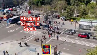 Blackout chaos in Spain with power off to almost the whole of the country
