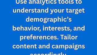 Digital Marketing 5 Tips