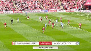 Nottingham Forest vs Manchester City - Highlights - Semi Final - Emirates FA Cup 2024/2025