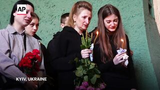 A teenage first love in Ukraine was crushed by a Russian missile strike.