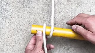 Rope knot technique