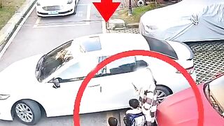 Careful while walking