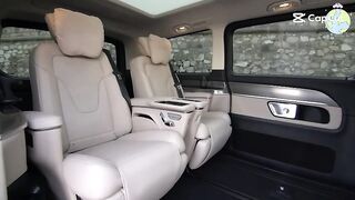 The new Benz V-Class  Interior Design in Graphite grey metallic