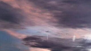Sunset with beautiful words for you