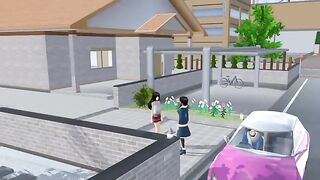 Camellia And Friends eat together in the evening animated drama