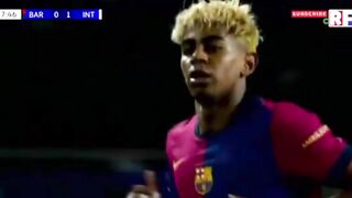 Lamine Yamal is SENSATIONAL! Barcalona Lamine Yamal For Barcelona & Spain.