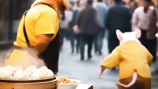 dogs, mice and cats who help each other in life
