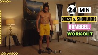 24-Minute Upper-Body Workout With Just Dumbbells!