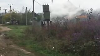 Transformer explosion