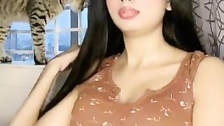 Mahiya mahir poppu live show today