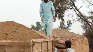 Wheat straw storage