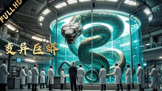 The mutated giant snake in the cage has developed special abilities, but humans have no idea!