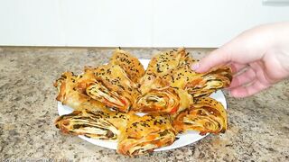 A great recipe for a lavash appetizer for a festive table