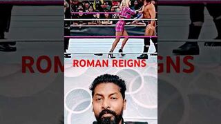 Roman reigns vs Rusav and Lana