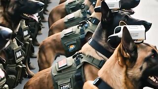 Dangerous Dog Army???????? | viral animal shorts #dog #army #shorts #ytshorts #trending #animals #tiktok