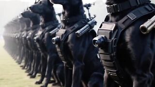 Dangerous Dog Army???????? | viral animal shorts #dog #army #shorts #ytshorts #trending #animals #tiktok