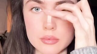 Viral makeup techniques.