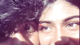 Eyes contact