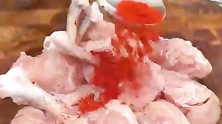 must watch chicken tandori asmr recipe