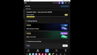 Online earning application
