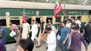 Slam sindh train March