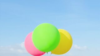 How many balloons does it take to fly
