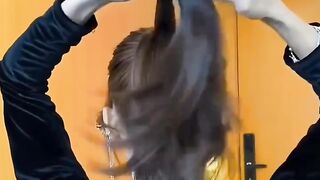 Hair designing so beautiful designing