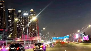 Dubai night view