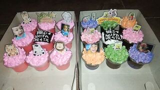 Cupcake With Beautiful and Pretty Colorful