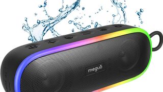 MEGUO Bluetooth Speakers, Wireless Portable Speaker 20W Stereo & Bass+ Sound,IPX7