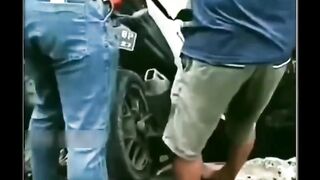 Lady Biker Funny Accident - Funny Memes Video
