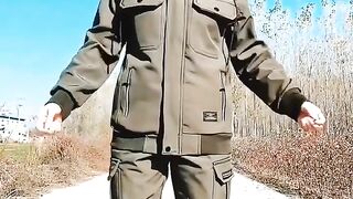 Women waterproof jacket modern