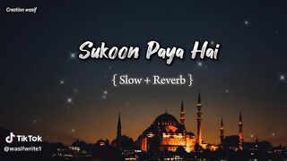 Sakoon paya hai slow+reverb natt