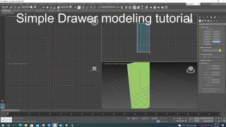 Simple Drawer modeling tutorial .