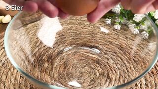 Just mix 3 eggs and potatoes! A dinner that she will impress immediately!