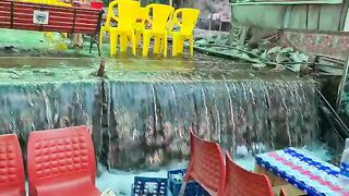 Waterfall hotel